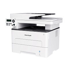Pantum M7100DW (копир, принтер, цв. сканер) (чб., A4, 33ppm, 256MB, 525MHz, 60-200 г/м2, 1200x1200 dpi, макс. 60т мес., двухсторонняя печать, ADF (50 листов), USB-fdp, PCL5e/6, PostScript, PDF, USB 2.0, Ethernet 10/100, Wi-Fi, Scan to E-mail (PC, FTP, USB