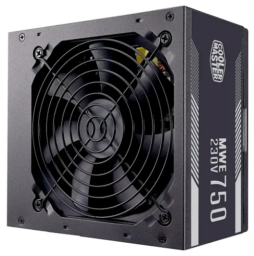 Блок питания CoolerMaster MWE 750 WHITE V2 750W 240V Active PFC, 80 PLUS Standard 230V EU Certified MPE-7501-ACABW-EU