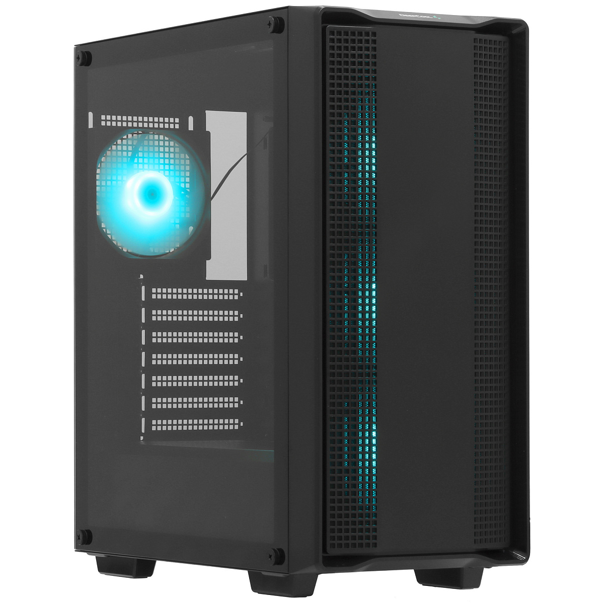Корпус DeepCool CC560 V2, Midi Tower, ATX, Black, 2x3.5"/2x2.5", USB2.0, USB3.0