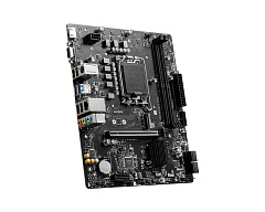 Матплата MSI PRO B760M-E, iB760, S1700, mATX, 2DDR-5, 1xPCI-Ex16, 4SATA, 1xM.2, VGA, HDMI, 12USB