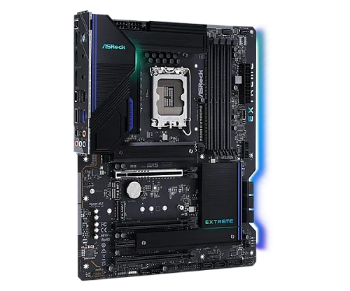 Матплата ASRock Z690 Extreme, iZ690, S1700, ATX, 4DDR-4, 3xPCI-Ex16, 8SATA, 3xM.2, HDMI, DP, 15USB