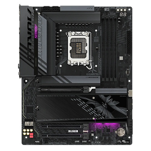 Матплата Gigabyte Z890 Aorus Elite WiFi 7, iZ890, S1851, ATX, 4DDR-5,3хPCI-Ex16,4SATA,4xM.2,DP,26USB