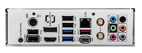 Матплата MSI MPG Z790 Project Zero, iZ790, S1700, ATX, 4DDR-5, 2хPCI-Ex16, 6SATA,4xM.2,HDMI,DP,17USB