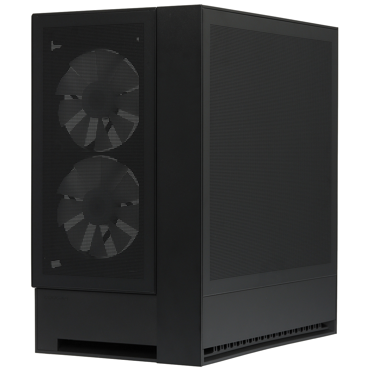 Корпус Cougar OmnyX, Midi Tower, ATX, Black, 2x3.5"/2x2.5" HDD, 4xUSB3.0, 2xUSB-C