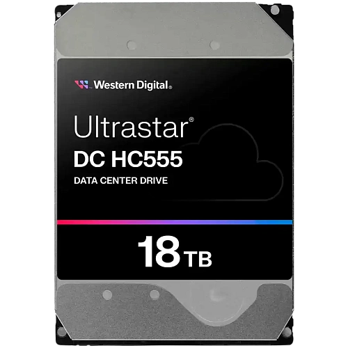 HDD Server WD/HGST ULTRASTAR DC HC555 (3.5’’, 18TB, 512MB, 7200RPM, SAS 12Gb/s, 512E SE P3) SKU: 0B47747