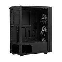 Корпус PCCooler MA100 MESH BK ATX/M-ATX/ITX 2x3.5", 2x2.5", USB3.0, 2xUSB2.0, 3xFAN ARGB included (3x спереди ) Black