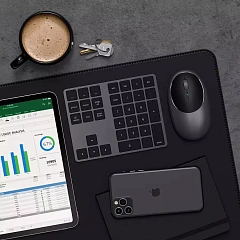 SATECHI Aluminum Extended Keypad Space Gray