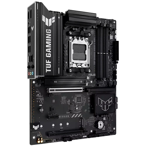 ASUS Main Board Desktop AMD Socket AM5 AMD B850 Chipset 4 x DIMM slots, max. 256GB, DDR5 1 x DisplayPort1 x HDMI port 1 x Wi-Fi module 3 x M.2 slots 4 x SATA ATX Form Factor