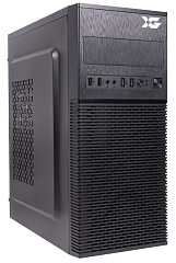 Корпус X-Game Cronus, Midi Tower, ATX, Black, 1х5.25"/2x3.5"/1x2.5", 2хUSB1.0