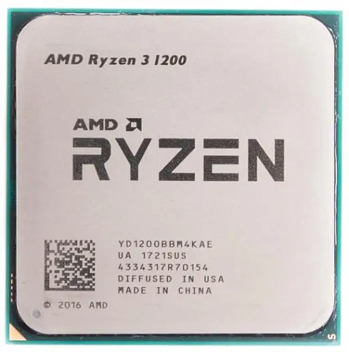 AMD Ryzen 3 1200, AM4/4 cores/Zen/3.1GHz/8MB L3/14nm/65W, OEM