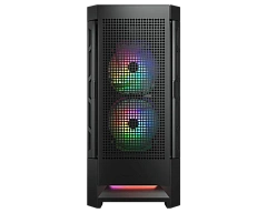Корпус Cougar Airface RGB, Midi Tower, ATX, Black, 2x3.5"/2x2.5", USB2.0, 2xUSB3.0