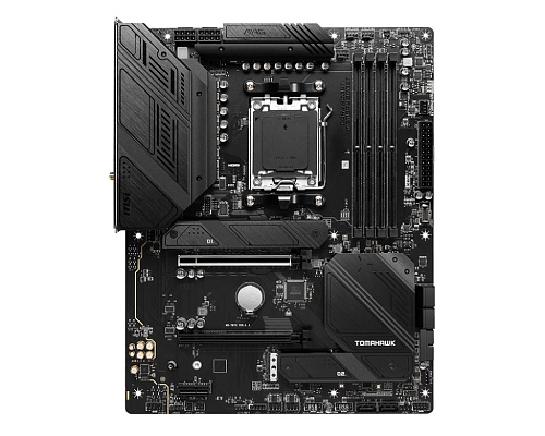 Матплата MSI MAG B650 Tomahawk WiFi, AM5, ATX, 4DDR-5, 2xPCI-Ex16, 6SATA, 3xM.2, HDMI, DP, 17USB