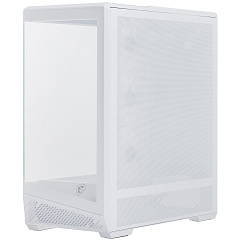 Корпус MSI MAG Pano 130R PZ, ATX backside, mATX, m-ITX, White, 2x3.5"/3x2.5", 2xUSB3.0, USB-C