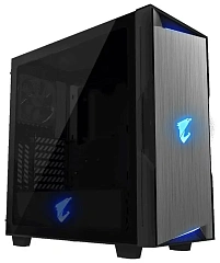 Корпус Gigabyte GB-AC300G, Midi Tower, ATX, Black, 2x3.5"/3x2.5", 2xUSB3.0, USB-C, HDMI