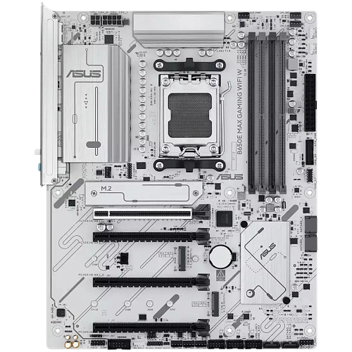 ASUS Main Baord Desktop AMD Socket AM5 AMD B650 Chipset 4 x DIMM slots, max. 256GB, DDR5 1 x DisplayPort1 x HDMI port 1 x Wi-Fi module 3 x M.2 slots 4 x SATA ATX Form Factor