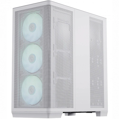 Корпус AeroCool APNX C1, Midi Tower, ATX, White, 3x3.5"/3x2.5", 2xUSB3.0, USB-C