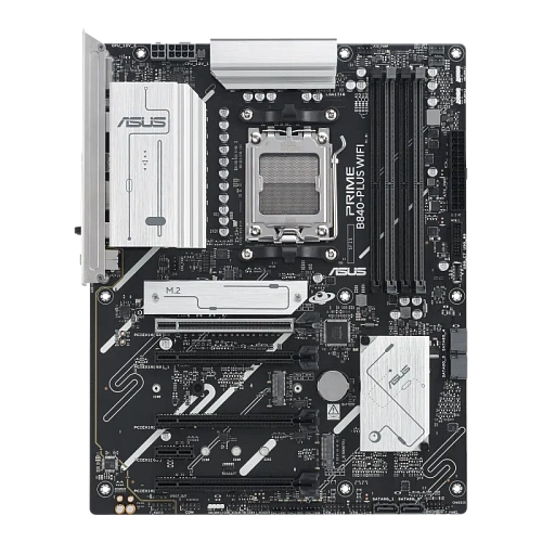 Материнская плата ASUS PRIME B840-PLUS WIFI AM5 4xDDR5 4xSATA 3xM.2 HDMI 2xDP mATX