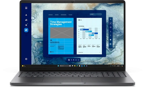 Ноутбук Dell/Pro 16 PC16250/Core 5/120U/1,4 GHz/16 Gb/M.2 PCIe SSD/512 Gb/No ODD/Graphics/Integrated/16 ''/1920x1200/Windows 11/Pro/64/FgrPr