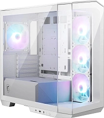 Корпус MSI MAG Pano M100R PZ, Micro Tower, m-ATX, White, 1x3.5"/2х2.5", USB3.2, USB-C
