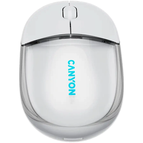 CANYON mouse OnClick 24 BT/ Wireless Transparent/White