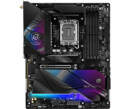 Матплата ASRock Z890 Riptide WiFi, iZ890, S1851, ATX, 4DDR-5, 2хPCI-Ex16, 4SATA, 5xM.2, HDMI, 24USB