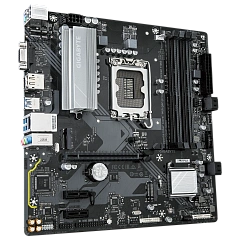Матплата Gigabyte B760M D3HP DDR4, iB760, S1700,mATX,4DDR-4,1xPCI-Ex16,4SATA,2xM.2,VGA,HDMI,DP,17USB