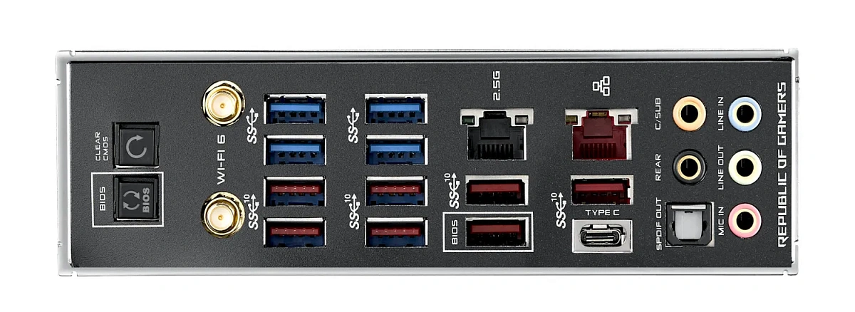 Матплата Asus ROG Crosshair VIII Hero (Wi-Fi), AM4, ATX, 4DDR-4, 3xPCI-Ex16, 8SATA, 2xM.2, 19USB
