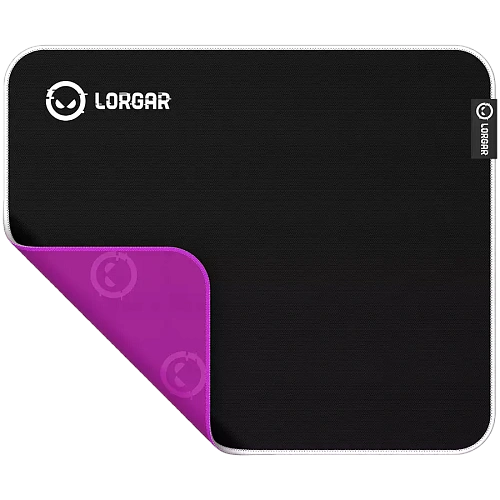 Lorgar Legacer 753, Gaming mouse pad, Ultra-gliding surface, Purple anti-slip rubber base, size: 360mm x 300mm x 3mm, weight 0.23kg