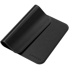 SATECHI Vegan-Leather Premium Mouse Pad (Black)