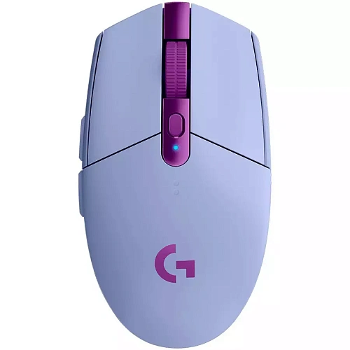 Мышь Logitech G305 Lightspeed, Lilac, Wireless, Gaming, Optical, 12000dpi, 1 х АА, USB