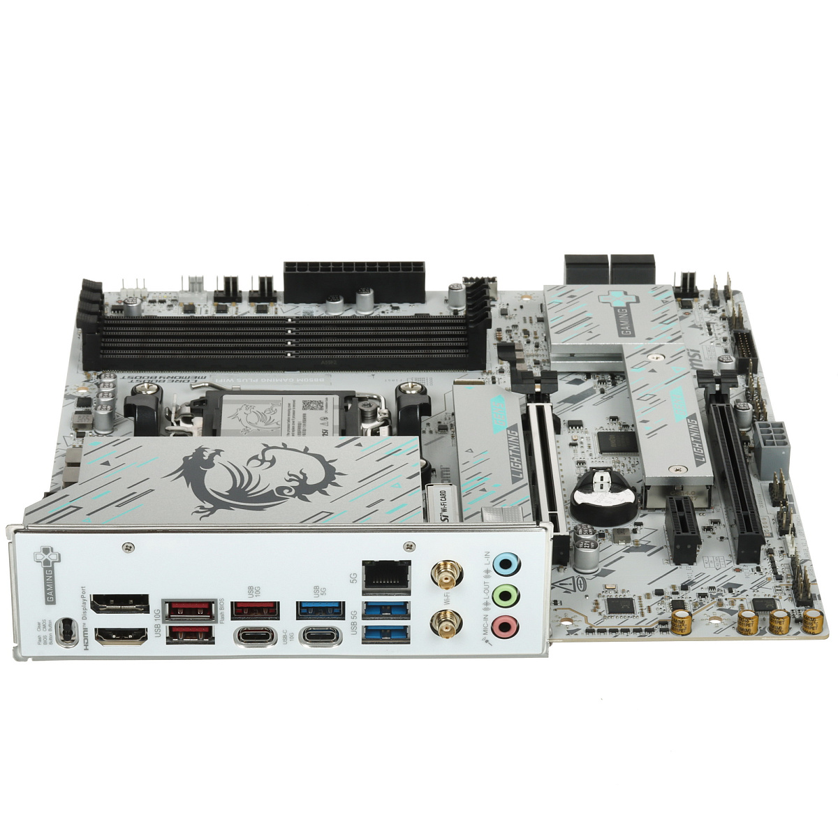 Материнская плата MSI B850M GAMING PLUS WIFI AM5 4xDDR5 4xSATA3 RAID 3xM.2 HDMI DP 2xType-C(DP) mATX + Win11 Pro