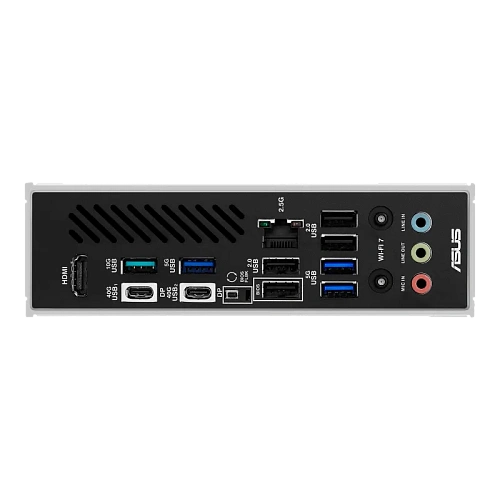 Матплата Asus X870 Max Gaming WiFi7, AM5, ATX, 4DDR-5, 4хPCI-Ex16, 4SATA, 3xM.2, HDMI, 2xUSB-C,17USB