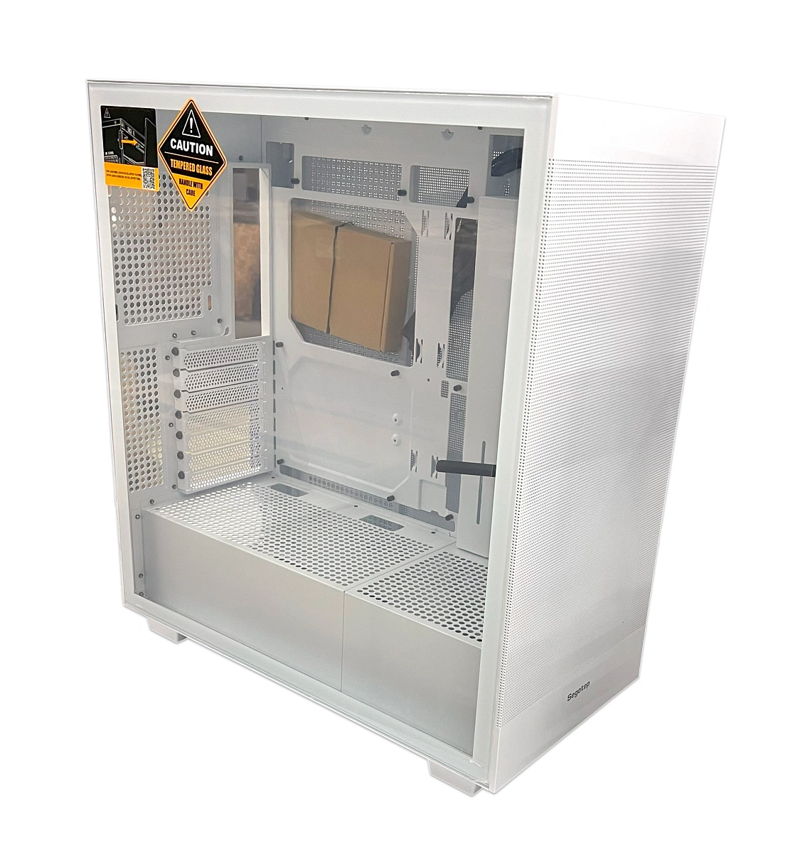 Корпус ПК без БП SEGOTEP Memphis-Flow Glass White