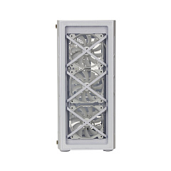 Корпус 1Stplayer FireBase XP-G-WH-4F7-W, Midi Tower, ATX, White, 2x3.5"/3x2.5", 3хUSB, RGB