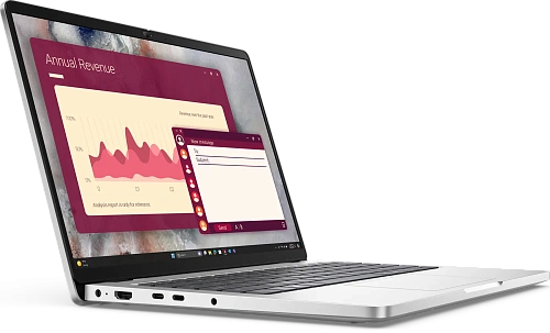 Ноутбук Dell/Pro 14 PC14250/3г/Core Ultra 7/265U/2,1 GHz/16 Gb/SSD/512 Gb/No ODD/Graphics/integrated/14 ''/1920x1200/Windows 11/Pro/Fingerprint Reader
