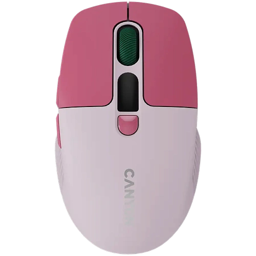 CANYON mouse MW-26 LCD Silent Dual Mode Wireless Pink