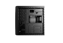 Корпус AeroCool CS-1101, Midi Tower, ATX, Black, 1x5.25"/3x3.5"/1x2.5", 2xUSB, USB3.0