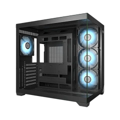 Корпус PCCooler C3T700 BK ATX/mATX/ITX USB-C USB3.0 USB2.0 Black