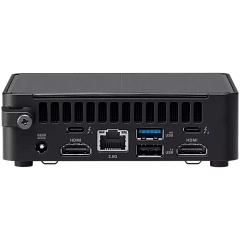 ASUS NUC 14pro/RNUC14RVKU500002I/Intel Ultra 5 125H/Intel Arc graphics/4xUSB/M.2 22x80 NVMe; 22x42 NVMe/2,5Gbe LAN/2xHDMI/ 2x Thunderbolt 4 (USB-C+DP)/no Storage/no RAM/AX211.D2WG.NV/no OS/EU Cord/Slim Kit(L6)/EAN:4711387492314