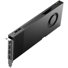 PNY NVIDIA RTX 4000 Ada Generation OEM Version, PCI-Express x16 Gen 4.0, Single Slot, 20 GB GDDR6 ECC 160-bit, HDCP 2.2 and HDMI 2.0 support with opt. adapter