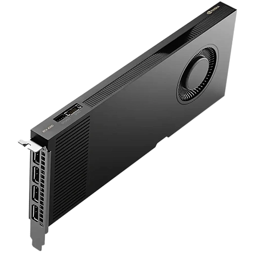 PNY NVIDIA RTX 4000 Ada Generation OEM Version, PCI-Express x16 Gen 4.0, Single Slot, 20 GB GDDR6 ECC 160-bit, HDCP 2.2 and HDMI 2.0 support with opt. adapter
