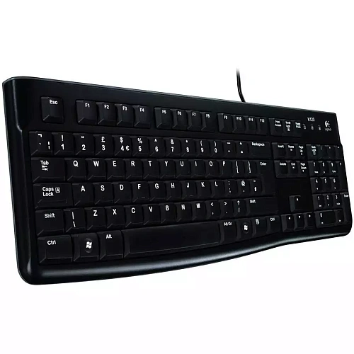 Клавиатура Logitech K120, Black, Wired, USB (for Business)