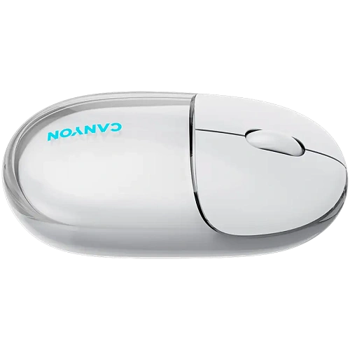 CANYON mouse OnClick 24 BT/ Wireless Transparent/White