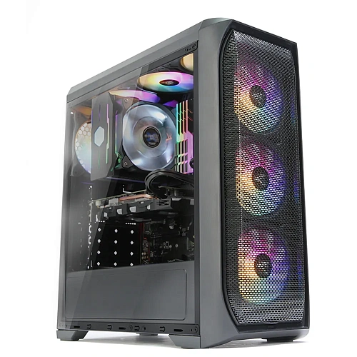 Корпус Zalman N5 MF, Midi Tower, ATX, Black, 2x3.5"/4x2.5", 2xUSB, USB3.0, RGB