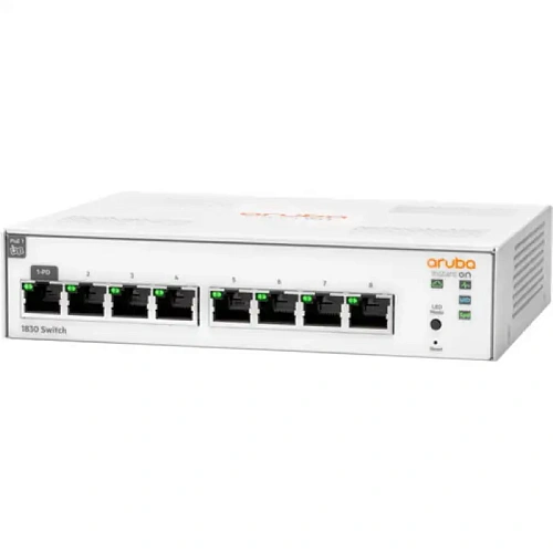 Коммутатор HP Enterprise/Aruba Instant On 1830 8G 4p Class4 PoE 65W Switch