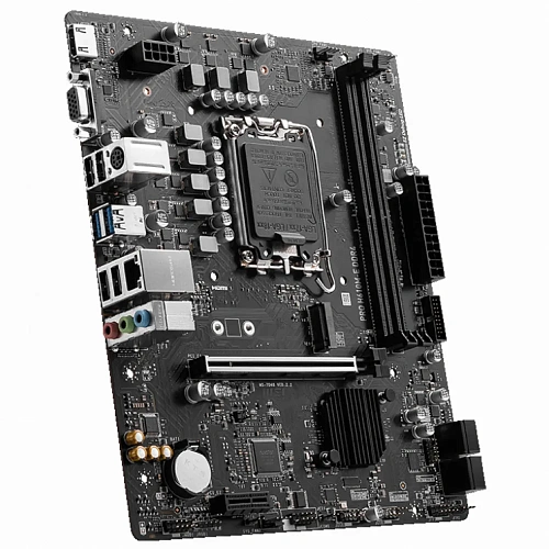 Матплата MSI PRO H610M-E DDR4, iH610, S1700, mATX, 2DDR-4, 1xPCI-Ex16, 4SATA, 1xM.2, VGA, HDMI,12USB