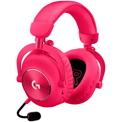 LOGITECH G PRO X2 LIGHTSPEED Wireless Gaming Headset - Blue Mic - MAGENTA