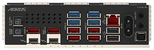 Матплата Gigabyte Z890 Aorus Master, iZ890, S1851, ATX, 4DDR-5, 3xPCI-Ex16, 4SATA,5xM.2,2xTB4,19USB