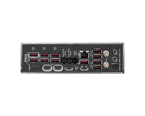 Материнская плата MSI MEG Z890 ACE LGA1851 4xDDR5 6xSATA3 RAID 5M.2 1xHDMI 2xThunderbolt4 10xUSB 10Gbps 1x10G LAN Wi-Fi  Bluetooth ATX