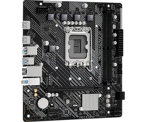 Материнская плата ASRock H610M-H2/M.2 D5 LGA1700 2xDDR5 4xSATA M.2 2xHDMI mATX